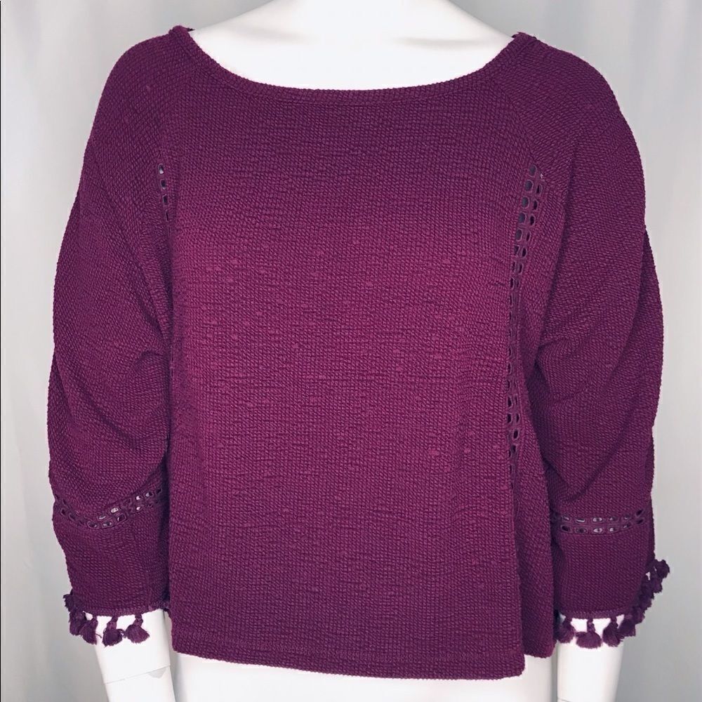 Anthropologie Saturday Sunday Cropped Knit Tip M